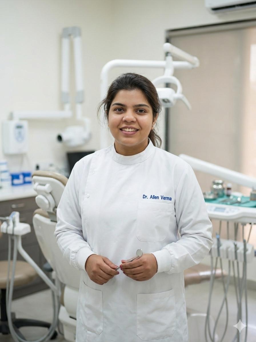 Dr. Allen Verma at Chandra's Dental Clinic