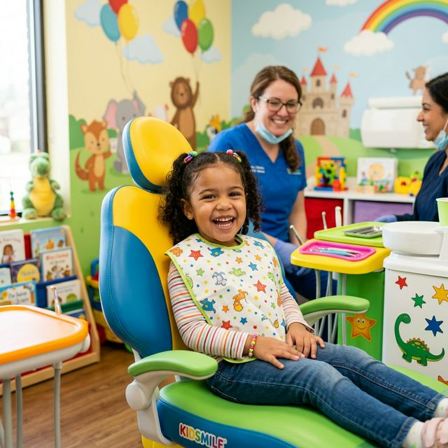 Illustration for child dental care